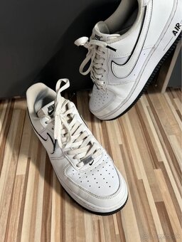 Nike Air Force 1’ 07 (White-Black) - 3