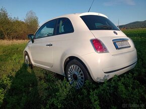 FIAT 500, 1,2 benzín, rok výroby 2009 - 3