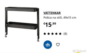 Ikea Vattenkar polica na stôl - 3