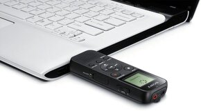 Nepouzity diktafon / MP3 player SONY Sony ICD-PX370, čierny - 3