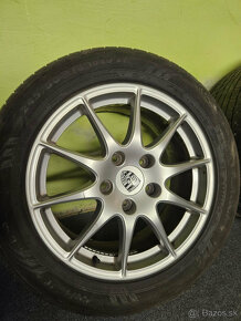 Alu Poruche 5x130 R18+pneu 2x245/50R18 2x275/45R18 zima - 3