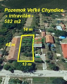 Veľké Chyndice pozemok 582 m2 ID 535-14-MIG - 3