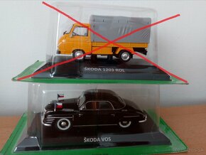 Predam model auta skoda rôzne 1:43. - 3