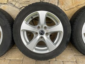 Disky 7 J x 16 + pneumatiky 205/55 R16 zimne - 3