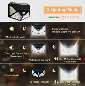 100 LED solar lamp - 3