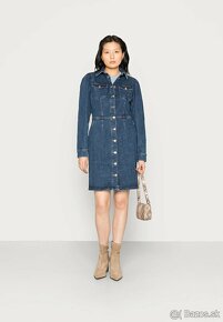 Nove denim saty Lindex a Mohito - 3