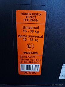 Detska autosedacka Britax Romer 15-36kg - 3