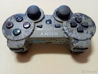 SONY originálny bezdrôtový ovládač na PS3 - maskáčový - 3