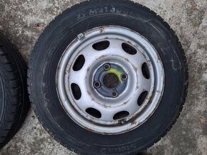 Predám 4ks 13" kolesá VW Polo 4 1/2Jx ET35 kompletné - 3