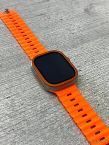 Apple Watch Ultra 49mm Titanium/ Orange Band - 3