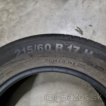 Letné pneumatiky 215/60 R17 CONTINENTAL DOT0717 - 3