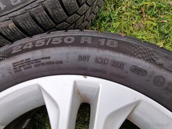 BMW zimná sada 245/50 r18 5x120 et43 - 3