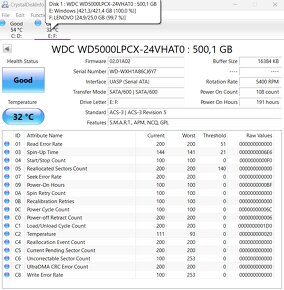 HDD WD5000LPCX pre notebooky - 3