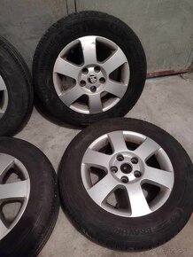 alu disky orig. Škoda 5x112 R15 + pneu 195/65 r15 - 3