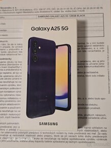 Predám nový  Samsung Galaxy A25 128gb Blue Black. - 3