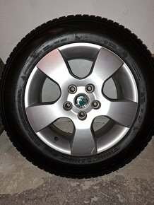 Kolesá škoda 5x112 r15 zimné - 3