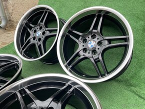 R19 5x120 Original BMW 8.5J ET18 - 9.5J ET32   Black Polish - 3