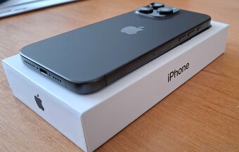 iPhone 15 Pro Max 256GB BlackTitanium, batéria100% - 3