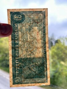 Bankovky ČSR 50 Korún 1948 Štefánik A5 neperforovaná - 3