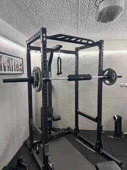 Predám power rack ATX s kladkou a tehličkami 115kg - 3