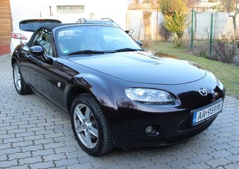 • MAZDA MX-5 1.8i, 93 kW, čierna metalíza, r.v. 2008 • - 3