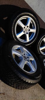 ALU Dezent 5x112 a zimné Goodyear Ultragrip 215/65 R16 - 3