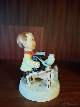 Porcelanova figurka chlapec s harmonikou - 3