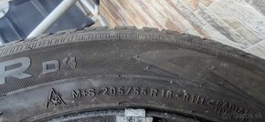 Nokian 205 /55r16 zimné pneumatiky gumi 5x108. - 3