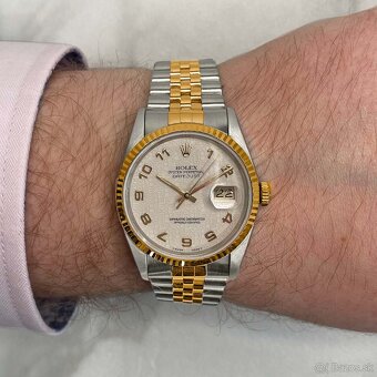 Rolex Datejust 36 - Yellow Rolesor 16013 - 1988 rok - 3