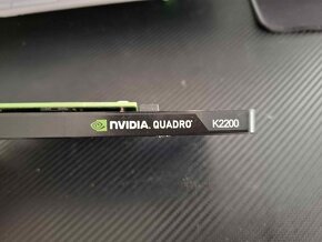 Graficka karta Nvidia Quadro K2200, pamäť 4GB, rozhranie PCI - 3