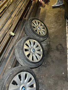 5x120 205/55 R16 Plechové Disky BMW E90 - 3