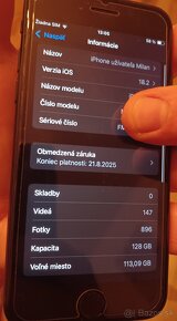 Predám -  Nepouživaný - ako nový Iphone SE 2022 - 128GB - 3