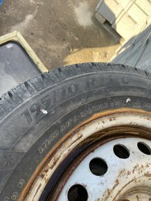 Predám pneumatiky 195/70 R15 C Matador - 3