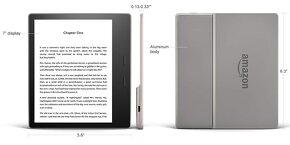 Amazon Kindle Oasis 10th + fólia + obal + púzdro - 3