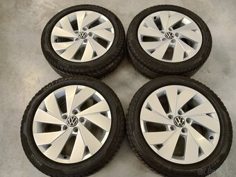 4ks zimne ALU 5x112 R17 6,5J ET46 Original VOLKSWAGEN - 3