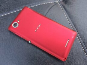 Sony Xperia L ROSE RED Top stav + adaptér - 3