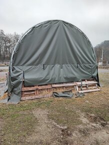 Plachtový prístrešok 4x4 m - 3