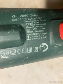 Vŕtacie kladivo Metabo KHE2860 Qick   SDS-plus - 3