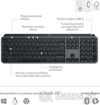 Logitech MX Keys S Graphite - 3