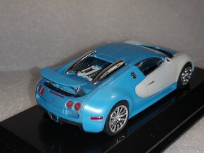 Predám kovový zberateľský model auta Bugatti Veyron 1:43 - 3