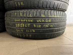 R20 255/55 Pirelli All Season Scorpion Verde 110W  2x5MM DOT - 3