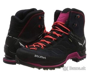 Salewa MTN Trainer Mid GTX - 36 EU, ružovo čierne - 3