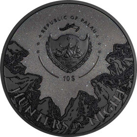 stříbrná mince Lovec BLACK PANTHER By Night 5 Oz - 3