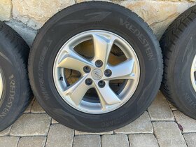 16 palcové Disky Hyundai SUV + pneu 215/70 R16 zimne - 3