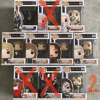 Funko pop LOTR / Lord of the rings / Pán prsteňov - 3