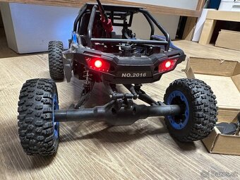 RC buggy 1/12 Across Polaris v úpravě + 2x baterie + nabíječ - 3