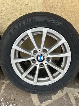 Alu disky 5x120 R16 + letné pneu. - 3