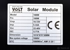 Fotovoltaicky panel s meničom 12v 110w - 3
