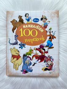 Disney knihy - 100 rozprávok o zvieratkách, princeznách - 3