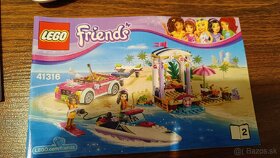 Lego Friends auto s člnom. - 3